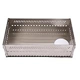 Eacam Sauna-STEINHALTER, EDELSTAHLKORB FÜR HOLZOFEN (SL 375)