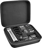 Haarschneidemaschine Tasche für Philips Multigroom Series 7000 5000 Barttrimmer und Haarschneider, Rasierer Herren Koffer Hülle für Anbaugeräte Trimmer (nur Box) -Schwarzes Innen