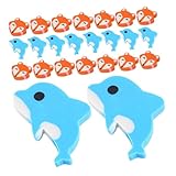 OSALADI 1 Satz Fox Delphin Eraser Fox Mini-radiergummis Kindergummi Fuchsförmiger Radiergummi Mini-radierer Fuchs-radiergummi Radiergummis Zum Skizzieren Kreativer Radiergummi