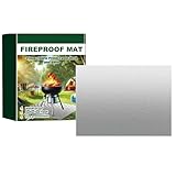 Feuerfeste Unterlage, Feuermatte Feuerstelle - Grillmatten Outdoor-Grill,Feuerstellenmatte, Grillmatte Deck, Terrasse, Gras, Im Freien, Holzfeuerstelle, Grill, Smoker
