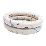 Toddmomy Aufblasbarer Dinosaurier Pool für Verdicktes Kinderschwimmbecken im Runden Design Leicht Transportierbar für Gartenpartys und Sommervergnügen aus Hochwertigem