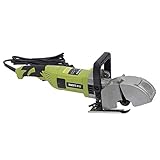 Mauernutfräse 4000W Schlitzfräse Wandhobelmaschine 6500 U/Min Schlitzmaschine Schnittbreite 37MM, Betonfräse Nutfräsen Nassschneider für Beton, Bewehrungsstahl