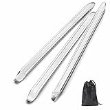 PobbXenn 3Pcs Reifenmontierhebel Motorrad, 30 cm Reifen Montiereisen Montierhebel aus Manganstahl, Reifenhebel Reifenentferner Reifenmontage Werkzeug für Motorrad und Fahrrad