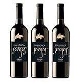 MALLORCA SENSES 3er Bio Weinpaket *NEGRE* Jahrgang 2015 Bodegas Mallorca, Spanien - Bio Rotwein trocken (3 x 0,75l)
