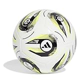 adidas Unisex Womens Euros 2025 Club Official Football, White/Pantone/Pantone/Lucid Lemon, 5