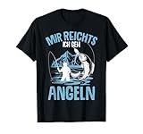 Mir reichts ich geh Angeln Angler Fischer Kinder Junge Angel T-Shirt