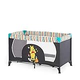 hauck Kinderreisebett Dream N Play ab Geburt bis 15 kg, Klein Zusammenklappbar inkl. Tragetasche und Faltboden, Liegefläche 120 x 60 cm (Disney Pooh Geo)