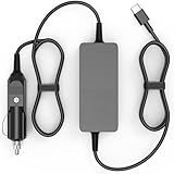 100W KFZ USB-C Ladegerät netzteil für Lenovo ThinkPad ThinkBook MacBook Air HP Dell Acer MSI Asus Chromebook Pro, Carplay mit Autokabel Zigarettenanzünder-Adapter DC 12V-24V KFZ Ladekabel