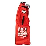 Bramble Transporttasche Kinderwagen (Rot, Klein) - Reisetasche/Schutzhülle Flugzeug - Buggy Tasche 113 x 37cm