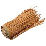 COLLBATH Feuerfeste Wiederverwendbare Garten dachschindeln aus Künstlichem Stroh Realistische Wetterfeste Simulation für Gartenlauben Terrassenüberdachung und Gartendekoration im