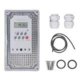 Schwimmbadpumpen-Timer, digitaler Timer, Box, programmierbarer Zeitsteuerungsschalter, Heizung, Spa-Motor, Outdoor-Wasserpumpen-Timer (AC .220V)