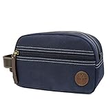 Timberland Herren Kulturbeutel aus Segeltuch für Reiseset Packwürfel, Marineblau, Einheitsgröße