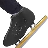 Jiimhte Skischuhüberzüge für Wärme – winddichter Skischuhhandschuh warme Schlittschuh-Überzüge | Stiefelüberzüge, Rollschuh-Zubehör für Freunde, Hockey, Eiskunstlauf