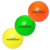 Speedminton® Superball 3er Pack, Ø 7cm