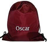 Tasche mit Kordelzug, Kastanienbraun, Rot, Rotbraun, Approx Size: 16' x 13'