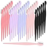30 Stück Mehrere Augenbrauenrasierer, Augenbrauen Rasierer für Herren Damen, Mehrzweck-Peeling-Gesichtsrasierer, Tragbare Größe Dermaplaning Rasierer