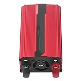 Jeanoko Auto-Wechselrichter-Konverter, langlebiger 1000-W-Wechselrichter für zu Hause(DC12V bis AC220V)