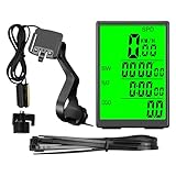 Celuicion Fahrradcomputer Für Rennräder,Geschwindigkeitsmesser Für Mountainbikes - Kabelloses -Radcomputer mit Hintergrundbeleuchtung für Training, Berg, Pendeln und Reisen