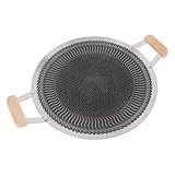 BBQ Liefert BBQ Grillplatte Edelstahl Nicht -Stockbeschichtung Sogar Wärmeverteilung Backschale Zum Kochen Steaks Speckbauchbauch Meeresfrüchte