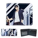 Sonsoke Jinwoo Sung Anime Herren-Brieftasche, zweifach gefaltet, Ausweis, Kreditkarte, Mehrzweckgeldbörse für Männer und Frauen, Geschenk, Cosprey, mehrfarbig, L, Modern