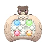 Pop it Elektronisches Spiel,Quick Push Bubble Game,Quick Push Pop-Spielkonsole,Puzzle-Spielmaschine,Quick Push Pop Game Fast Push Bubble Game Console Pop Game für Jungen & Mädchen & Teenager