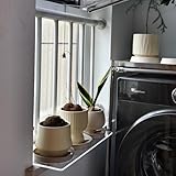 Fensterbank Verbreiterung Innen Acryl-Fensterbankverlängerung mit Pflanzenhalter, Wasserdichte Fensterbankverlängerung, Fensterregal für Pflanzen zur Dekoration(30x30cm(11 3/4x11 3/4'))