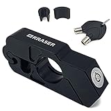 KRASER KR720B Motorrad Bremshebelschloss, Hochwertig Sicherheitsschloss, CNC, Motorradschloss Vespa ATV E-bike Roller, Lenker Bremsschloss, Kupplungsgriff Schloss, Lenkerschloss, Kupplungshebelsperre