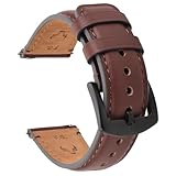 Fullmosa Leder Uhrenarmband Vintage-Ersatzarmband, Uhrenarmband 22mm 20mm 24mm 19mm 18mm Armband Uhr Zubehör für Herren Damen, Uhrband für Smartwatch und Universal-Uhren