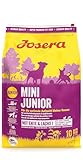 JOSERA MiniJunior (1 x 10 kg) | Mini Junior | Premium Trockenfutter für wachsende Hunde ab der 6. Woche | Ente & Lachs | Welpenfutter zur optimalen Entwicklung | weizenfrei | Hundefutter | 1er Pack