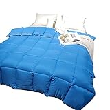 BODHIS Baumwollbettdecke mit dicken, warmen Gänsedaunen für Herbst und Winter, Federdecken, Daunendecke (200 x 2304 kg)