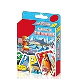 AEIXYA UNO Italian Brainrot Kartenspiel, Tung Tung Tung Tung Sahur,Geeignet Für 2-10 Spieler, Kartenspiele Und Kinderspiele Ab 7 Jahren.