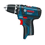 Bosch Professional 12V System Akku Bohrschrauber GSR 12V-15 (ohne Akku/ Ladegerät)