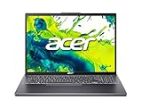 Acer Aspire 16 (A16-51GM-53Q3) Laptop | 16' WUXGA IPS Display | Intel Core 5 120U | 16 GB RAM | 512 GB SSD | NVIDIA Geforce RTX 2050 | Windows 11 | QWERTZ Tastatur | grau