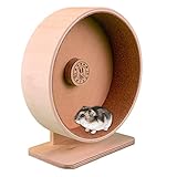 Getzoo Ø 21 cm Korklaufrad (Ø 19,4 cm Innen) mit austauschbare Korkeinlage I Vielseitiges Laufrad I Schonend für Pfoten I Flexibel einstellbar I Hohe Sicherheit | Geeignet für Zwerghamster