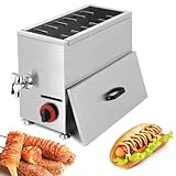 Corn Dog Fryer – Effiziente kommerzielle Maschine für Hot Dogs, perfekt für Restaurants, Geschäfte und Häuser – ideale Bratausrüstung für Käse-Hot Dogs