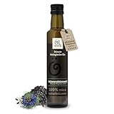 Ölwerk Bio Schwarzkümmelöl ungefiltert 250ml – Ägyptisches Nigella Sativa Öl, kaltgepresst & mühlenfrisch – hoher Thymochinongehalt, naturrein & vegan – Made in Germany