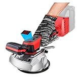 Fliesenvibrationswerkzeug, Fliesenlermaschine, 8-Zoll-Rüttelplatte, verstellbar, for Wand- und Bodenfliesen, hohe Ladekapazität, for 18-V-Akku