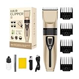 Elektrische Rasiermesser Shavers, Bart Trimmer für Männer,Wiederaufladbarer Elektrobart Trimmer zum Haarschneiden - Professionelle Edgers -Liner -Pflegekit wasserdicht für Schnurrbart, Körper, Nase,