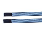 2 elastische Bänder Höhe 3 cm Länge 80 cm Elastic Band Befestigung Klettverschluss für Elektroden Iontophorese