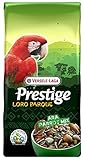 VERSELE-LAGA – Prestige Loro Parque Ara Papageienmischung – angereicherte, vollständige und abwechslungsreiche Samenmischung – 15 kg