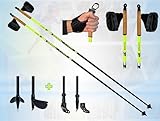 Sportlynx X-Tour Carbon Skike Roller Skating Rollski Skiroller Stöcke (155 cm)