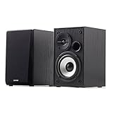 Edifier Studio R980T 2.0 Lautsprechersystem (24 Watt), Regallautsprecher in schwarz（Gebraucht - Wie neu）