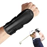 VerteLife Golf Handgelenkstütze mit Metallschienen Unterstützung Schwungtraining Hilfe für Haltungskorrektur & Arthritis Schmerzlinderung Golf Handgelenk Stabilizer für Anfänger & Senior Golfer