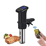 Sous Vide Cooker, Ultra-Quiet Immersion-Circulator, 1200W Wifi Immersion Circulator Sous Vide Maschine, Time Control Sous Vide Kochbuch Enthalten, LJJY-KK