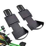 Rudergeräte-Pedale - für Rudergerät, Riemen für Rudergerät | 1 Paar Rudergeräteteile, rutschfeste Rudergeräte Ersatzpedale für -Gymnastik, 12,2 x 3,94 Zoll