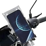 4 Stück Fahrrad Wasserdicht Handytasche, Handyhalterung Fahrrad Wasserdicht, Lenker Handytasche Transparente Handyhülle, Handyhalterabdeckung mit Ladeanschluss