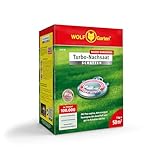 WOLF-Garten Turbo-Nachsaat „SCHATTEN“ zur Rasensanierung LR-S 50 (für 50 m², hohe Dichte mit ca. 100.000 Trieben/m², speziell auf schattige Lagen, mit WOLF-Garten Keimgarantie, im 1kg Karton) 3826636