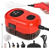 Tragbarer Dampfreiniger, 2500W Hochdruck Dampfreiniger Handgerät,1100 ml/3.0 Bar Druckdampfreiniger mit 3 Arten von Düsen,6 Einstellbare Geschwindigkeiten von Polstermöbel, Küche, Badezimmer, Auto