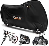 Fahrradabdeckung für 1 oder 2 Fahrräder, Fahrradabdeckungen fürdie Außenaufbewahrung, 210D Nylon, wasserdicht, Regen, UV-Schutz für Mountainbike/Rennrad, mit Schlösserlöchern, 200 x 70 x 110 cm