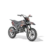 KXD 706A 49ccm 2T kinder Dirt Bike Dirtbike CrossBike Enduro pocket 49cc Pitbike PocketBike Motocross Motorrad Motorbike Motorsport Pocket Vollcross Crossbike (orange)